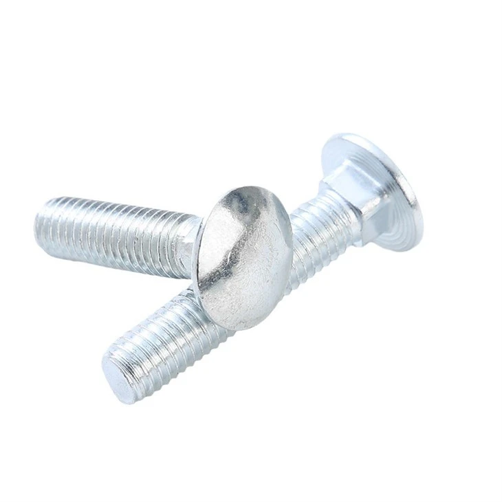 Carriage Bolt Yellow Zinc Plated Grade 4.8 8.8 Manufacturer best